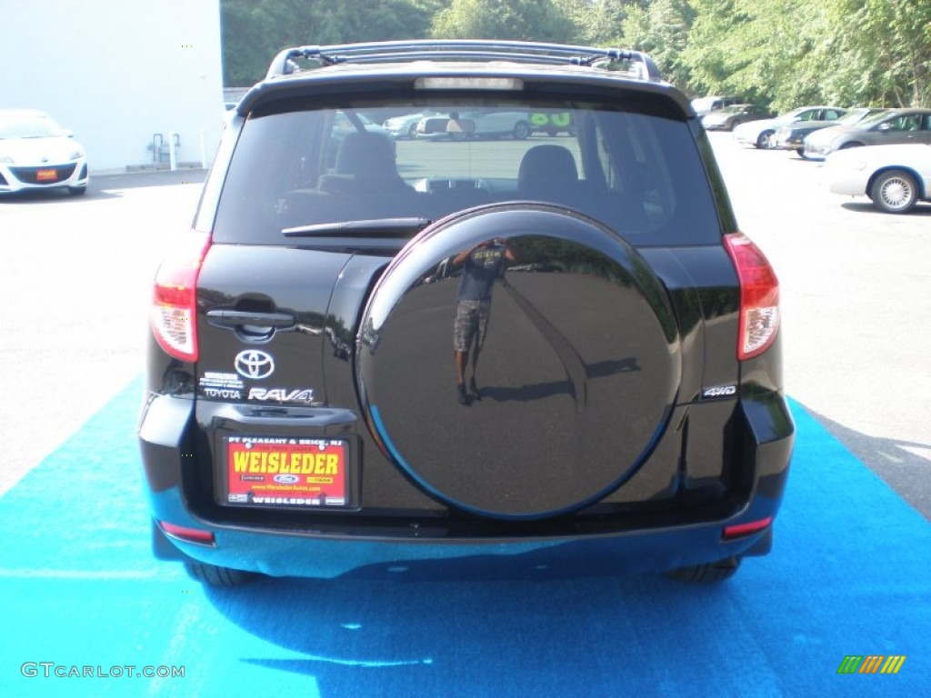 2008 RAV4 4WD - Black / Ash photo #7