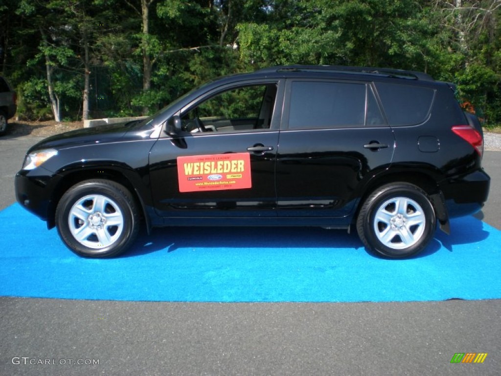 2008 RAV4 4WD - Black / Ash photo #9