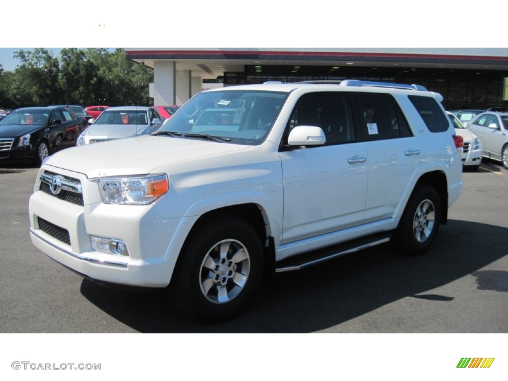 2011 4Runner SR5 - Blizzard White Pearl / Graphite photo #1