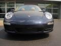 2009 Midnight Blue Metallic Porsche 911 Carrera Cabriolet  photo #2