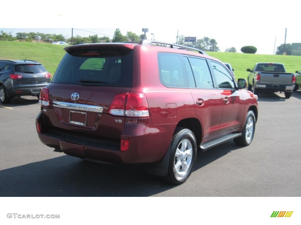 Salsa Red Pearl 2008 Toyota Land Cruiser Standard Land Cruiser Model Exterior Photo #52079654