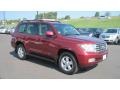Salsa Red Pearl 2008 Toyota Land Cruiser Standard Land Cruiser Model Exterior