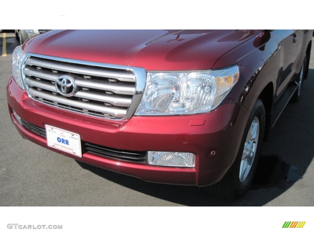 Salsa Red Pearl 2008 Toyota Land Cruiser Standard Land Cruiser Model Exterior Photo #52079741