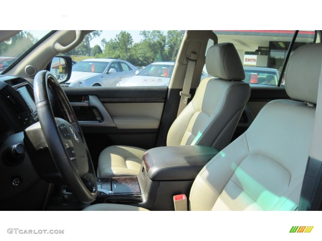 Sand Beige Interior 2008 Toyota Land Cruiser Standard Land Cruiser Model Photo #52079777