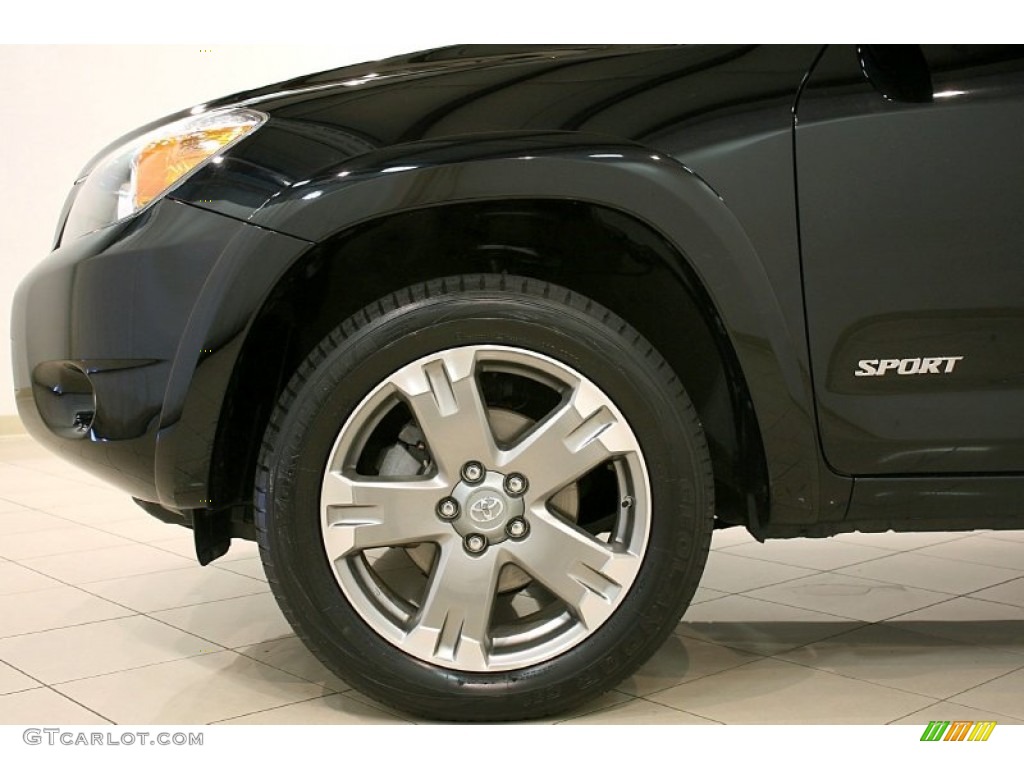 2008 RAV4 Sport V6 4WD - Black / Dark Charcoal photo #20