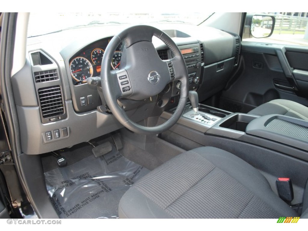 2009 Nissan Titan SE Crew Cab Interior Color Photos