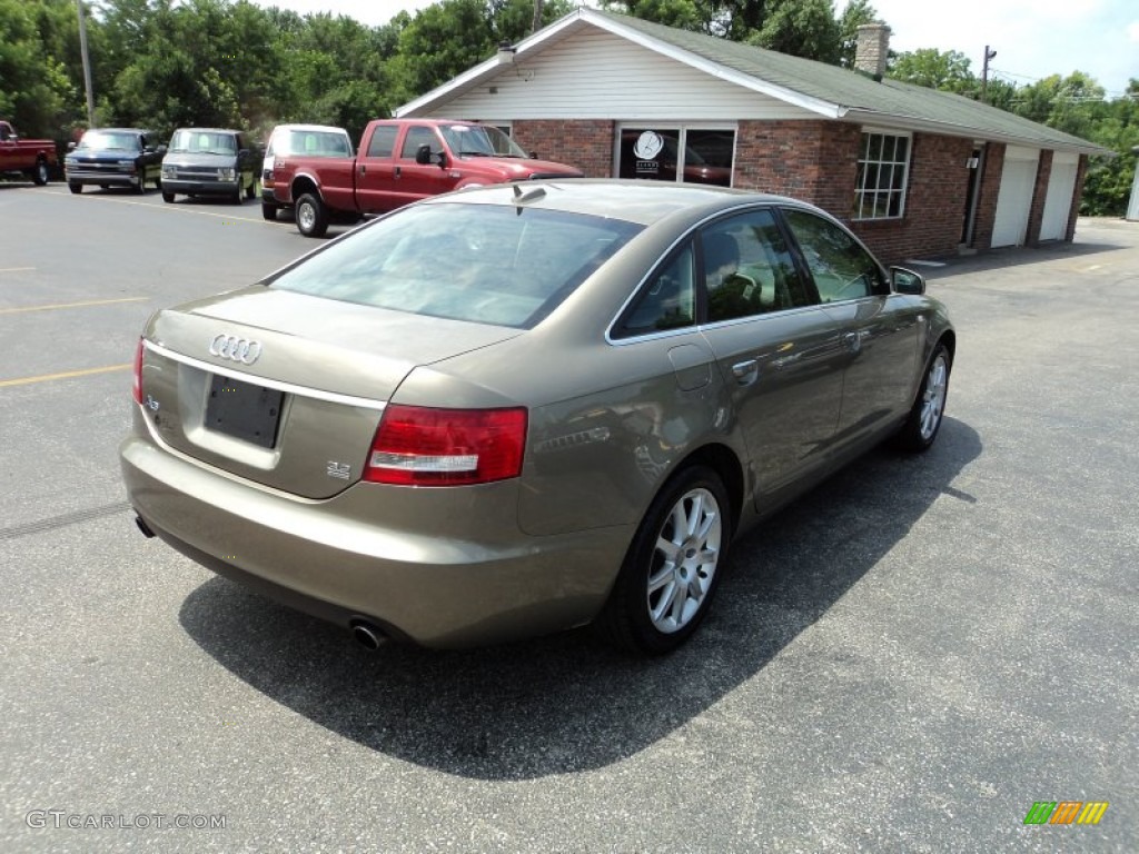 2005 A6 3.2 quattro Sedan - Dakar Beige Metallic / Ebony photo #3