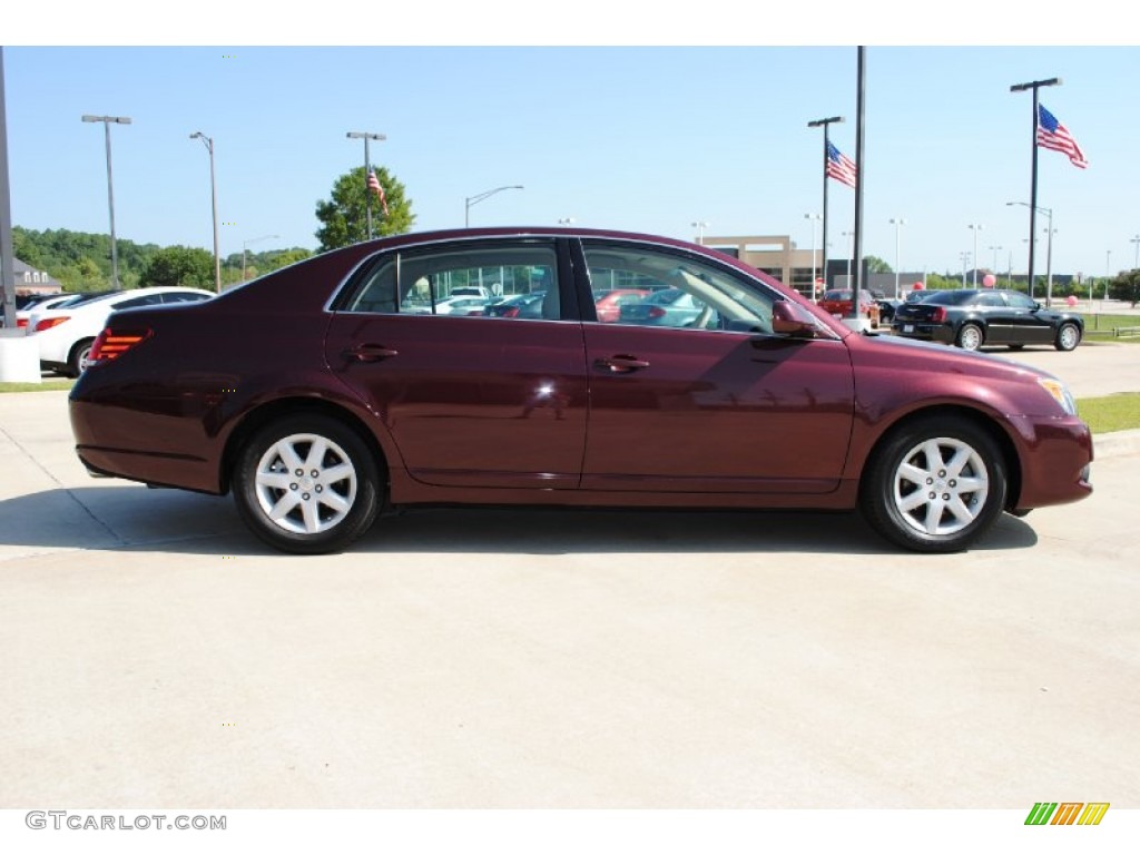 2008 Avalon XL - Cassis Red Pearl / Ivory Beige photo #4