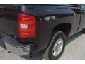 2008 Dark Cherry Metallic Chevrolet Silverado 1500 LS Regular Cab 4x4  photo #6