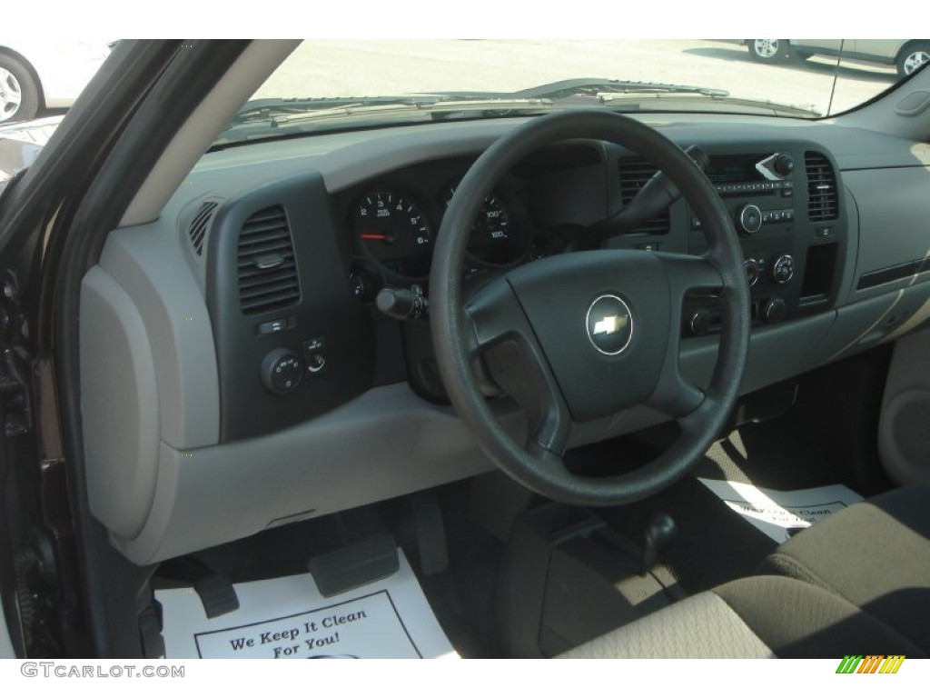 2008 Silverado 1500 LS Regular Cab 4x4 - Dark Cherry Metallic / Dark Titanium photo #56