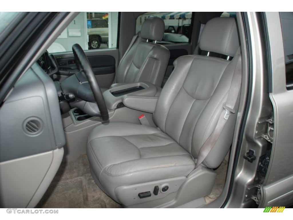 2003 Suburban 1500 LT - Light Pewter Metallic / Tan/Neutral photo #12