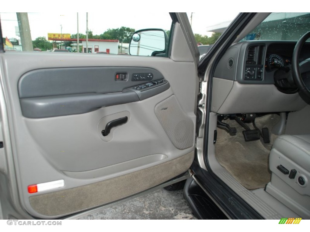 2003 Suburban 1500 LT - Light Pewter Metallic / Tan/Neutral photo #14