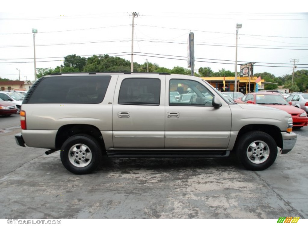 2003 Suburban 1500 LT - Light Pewter Metallic / Tan/Neutral photo #33
