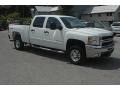 2007 Summit White Chevrolet Silverado 2500HD LT Crew Cab 4x4  photo #1