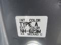 NH623M: Satin Silver Metallic 2004 Acura TSX Sedan Color Code
