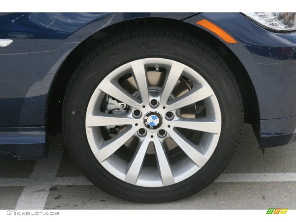 2011 3 Series 328i Sedan - Deep Sea Blue Metallic / Oyster/Black Dakota Leather photo #7