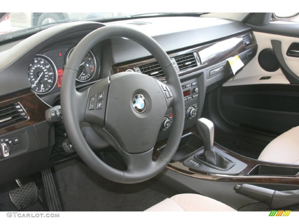2011 3 Series 328i Sedan - Deep Sea Blue Metallic / Oyster/Black Dakota Leather photo #9