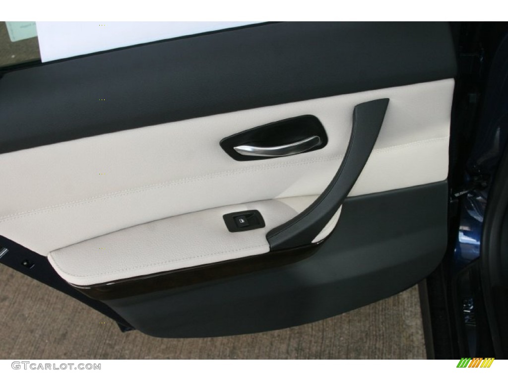 2011 3 Series 328i Sedan - Deep Sea Blue Metallic / Oyster/Black Dakota Leather photo #21