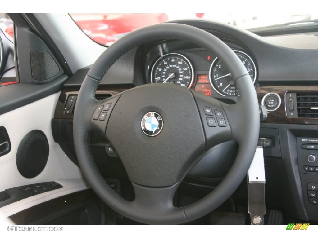 2011 3 Series 328i Sedan - Deep Sea Blue Metallic / Oyster/Black Dakota Leather photo #23