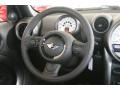 2011 Mini Cooper Light Tobacco Leather/Cloth Interior Steering Wheel Photo