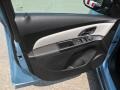 Jet Black/Medium Titanium 2012 Chevrolet Cruze LS Door Panel