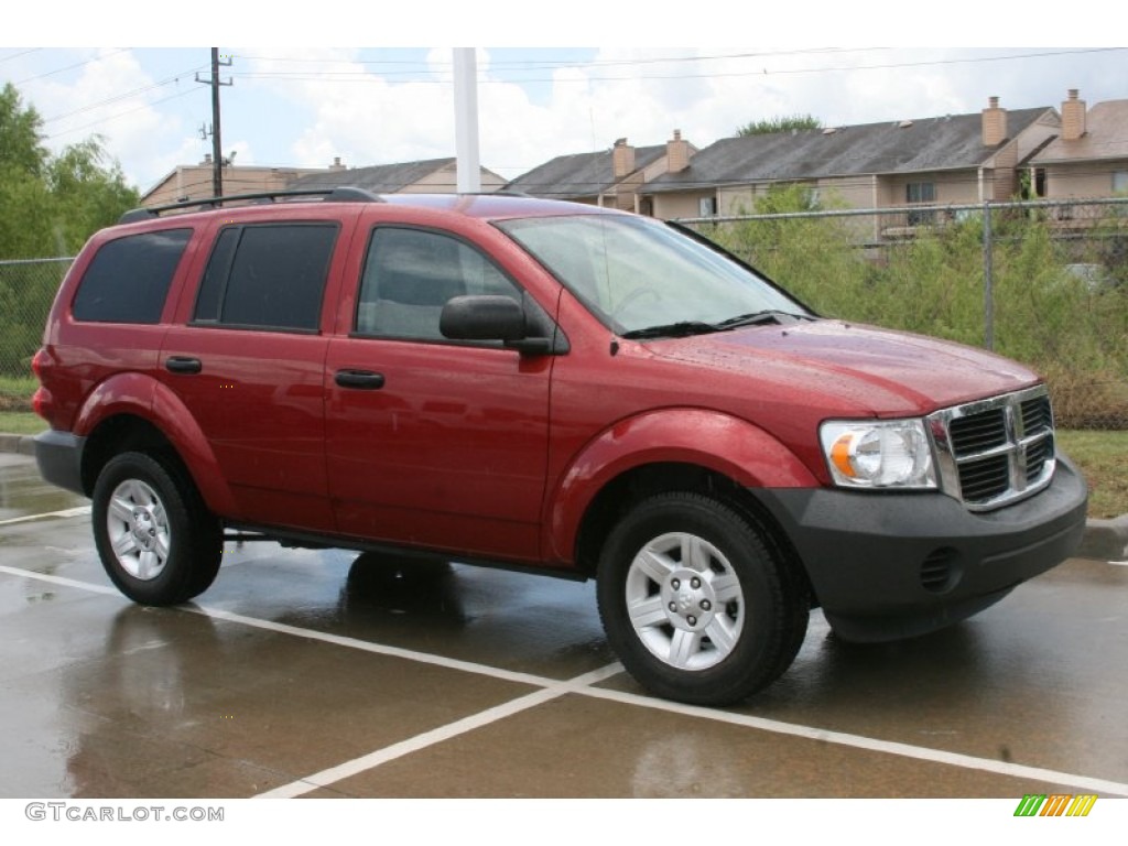 Inferno Red Crystal Pearl 2008 Dodge Durango SXT Exterior Photo #52086179