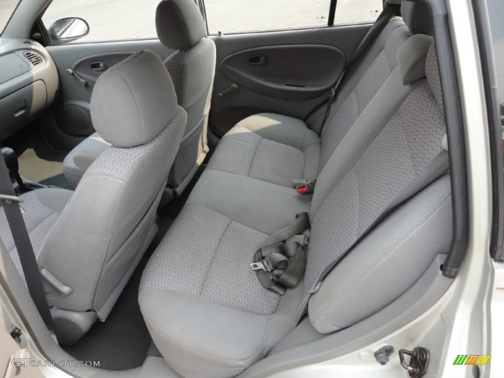 2002 Kia Rio Cinco Hatchback Interior Color Photos