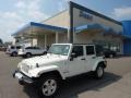Stone White - Wrangler Unlimited Sahara 4x4 Photo No. 1