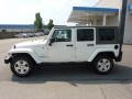 Stone White - Wrangler Unlimited Sahara 4x4 Photo No. 2