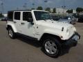 Stone White - Wrangler Unlimited Sahara 4x4 Photo No. 7