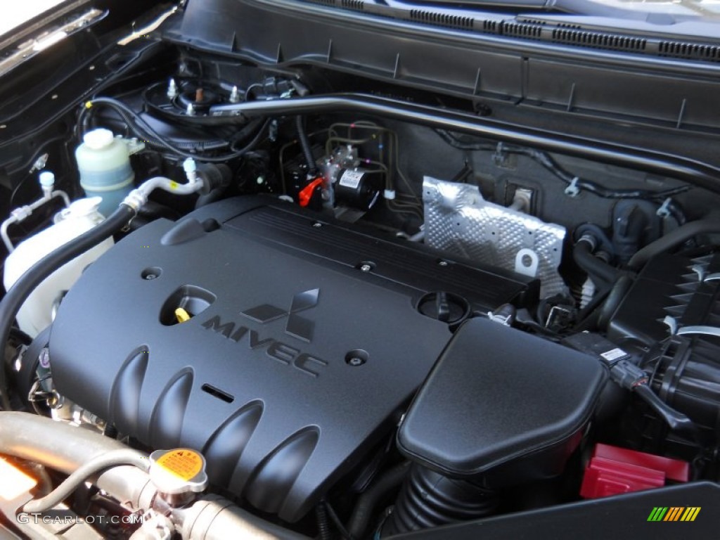 2010 Mitsubishi Outlander ES 4WD 2.4 Liter DOHC 16-Valve MIVEC 4 Cylinder Engine Photo #52088195