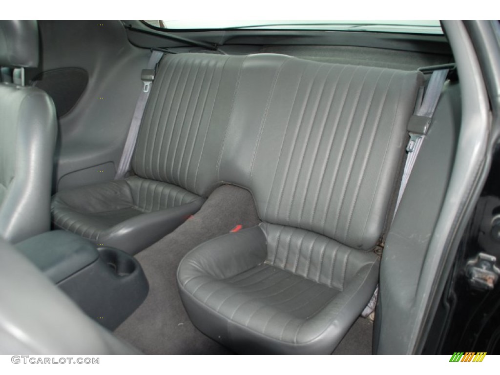 Dark Pewter Interior 1998 Pontiac Firebird Coupe Photo #52088879