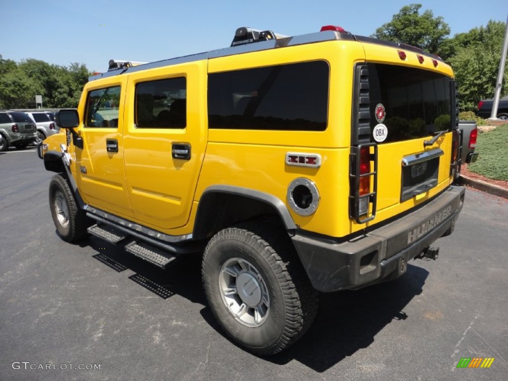 2003 H2 SUV - Yellow / Wheat photo #3