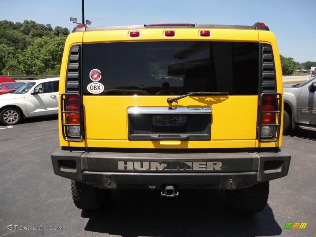 2003 H2 SUV - Yellow / Wheat photo #4