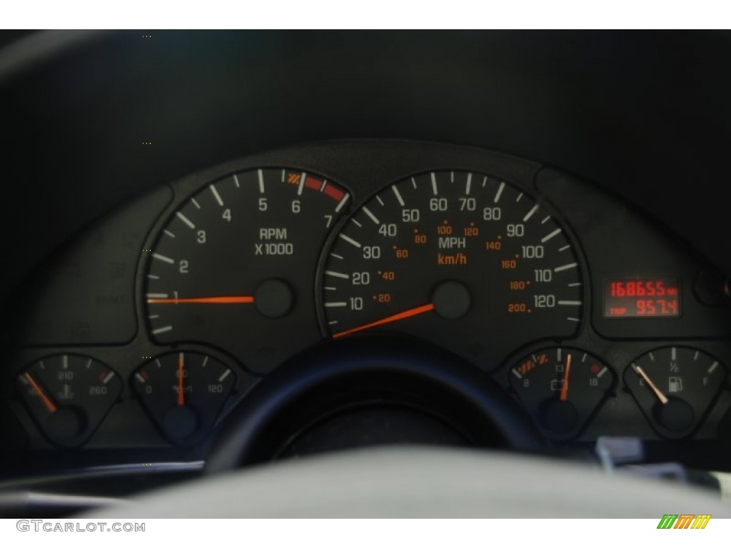 1998 Pontiac Firebird Coupe Gauges Photo #52089008