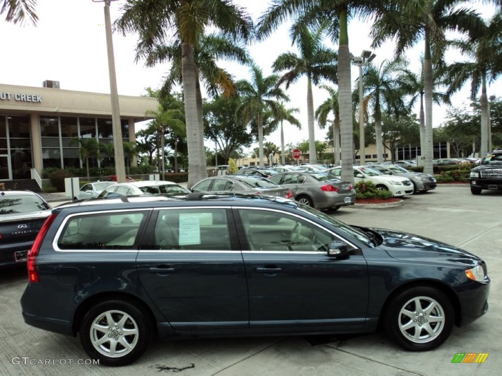 2008 V70 3.2 - Barents Blue Metallic / Sandstone Beige photo #5
