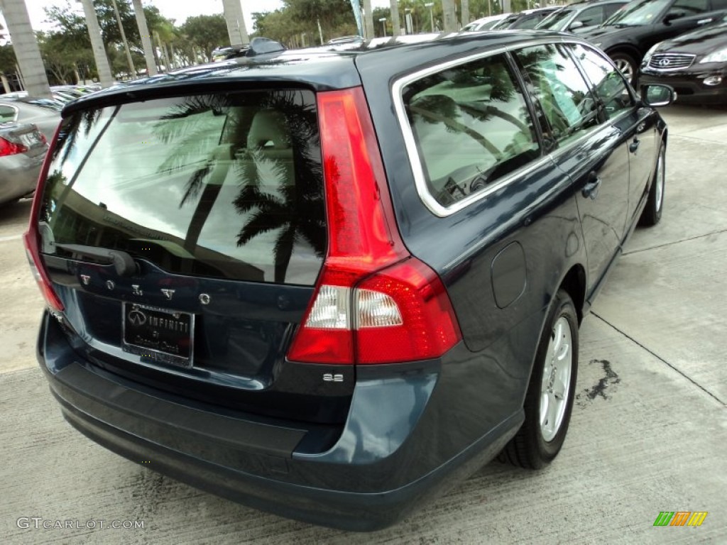 2008 V70 3.2 - Barents Blue Metallic / Sandstone Beige photo #6