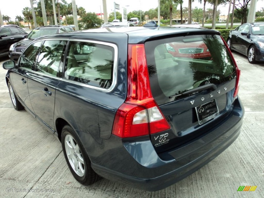 2008 V70 3.2 - Barents Blue Metallic / Sandstone Beige photo #9