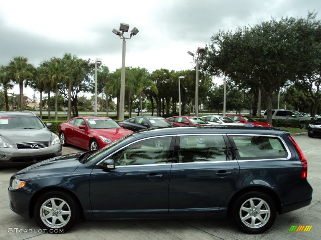 2008 V70 3.2 - Barents Blue Metallic / Sandstone Beige photo #10