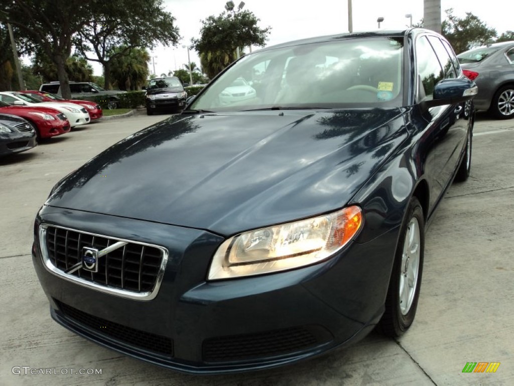 2008 V70 3.2 - Barents Blue Metallic / Sandstone Beige photo #14