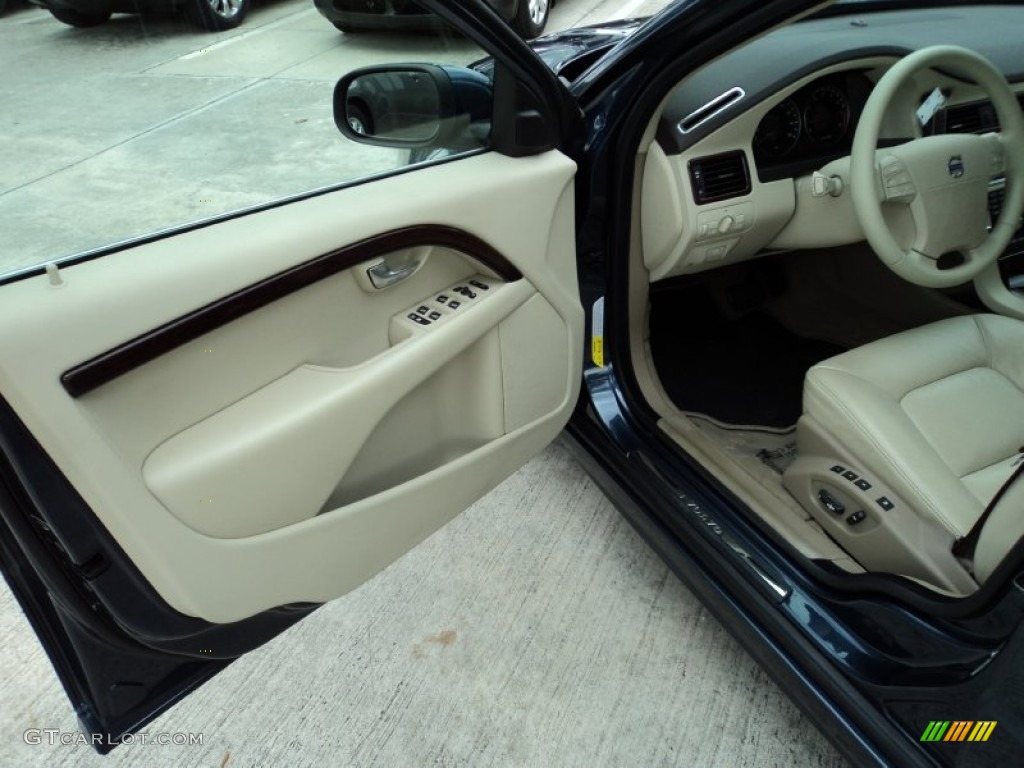 2008 V70 3.2 - Barents Blue Metallic / Sandstone Beige photo #16