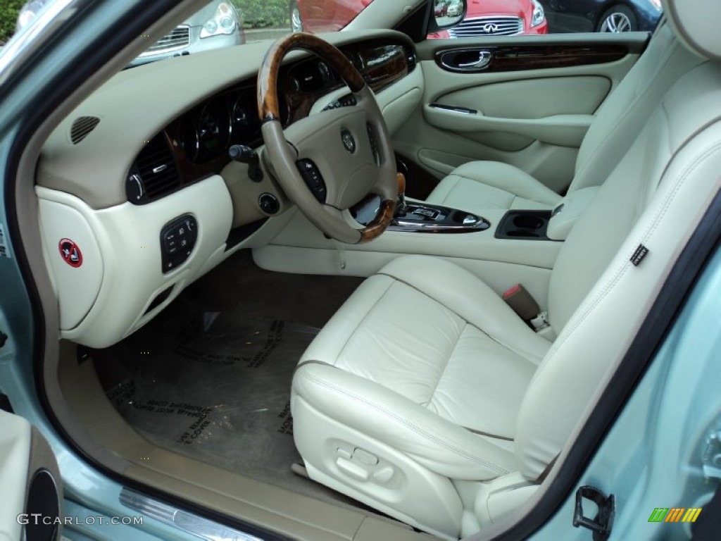 Sand Interior 2004 Jaguar XJ Vanden Plas Photo #52089791