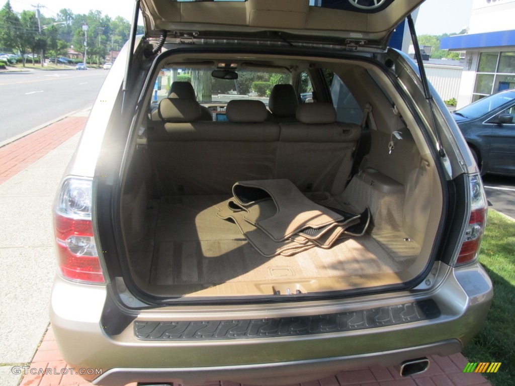 2004 MDX Touring - Sandstone Metallic / Saddle photo #24