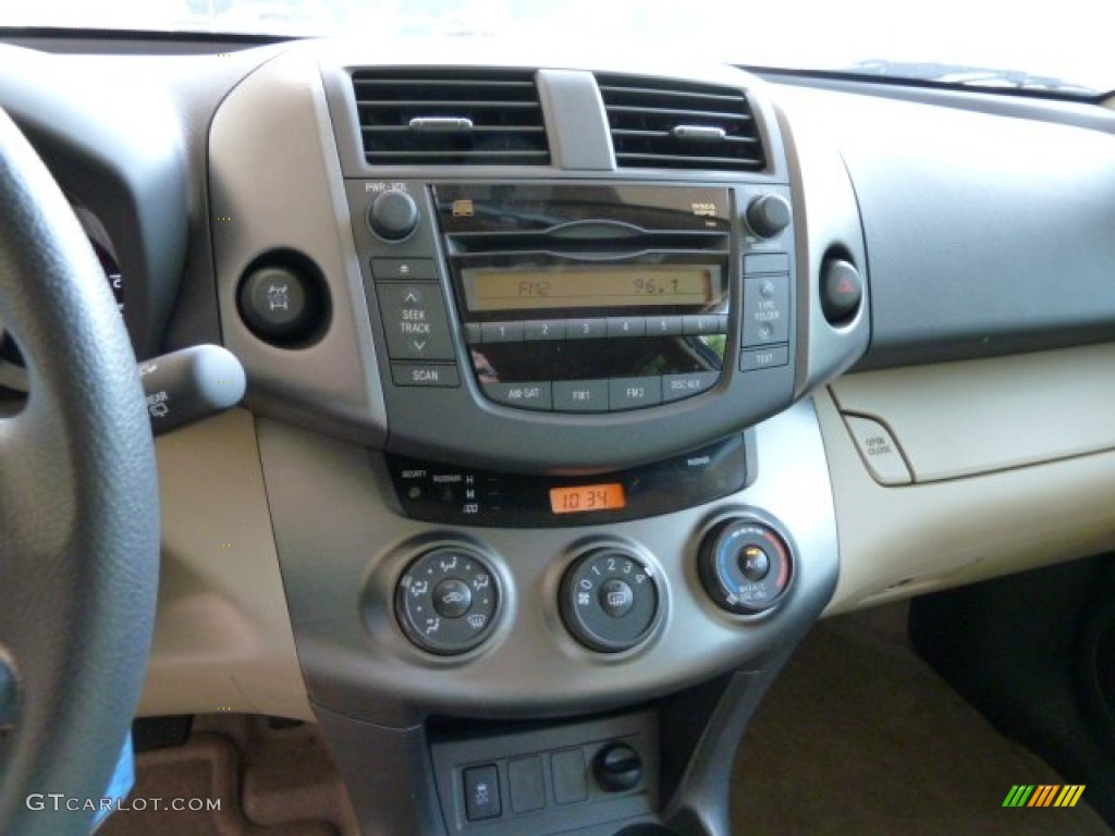 2011 RAV4 I4 4WD - Black Forest Metallic / Sand Beige photo #13