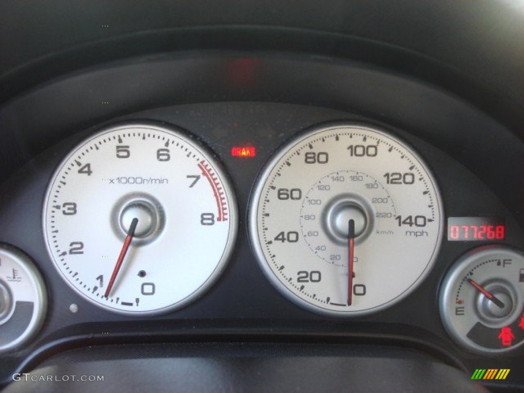 2004 Acura RSX Sports Coupe Gauges Photo #52090307