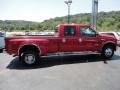2005 Red Ford F350 Super Duty Lariat Crew Cab 4x4 Dually  photo #6