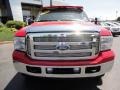 2005 Red Ford F350 Super Duty Lariat Crew Cab 4x4 Dually  photo #8