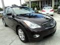 2008 Dark Currant Red Infiniti EX 35 Journey  photo #2