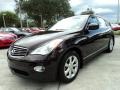 2008 Dark Currant Red Infiniti EX 35 Journey  photo #13