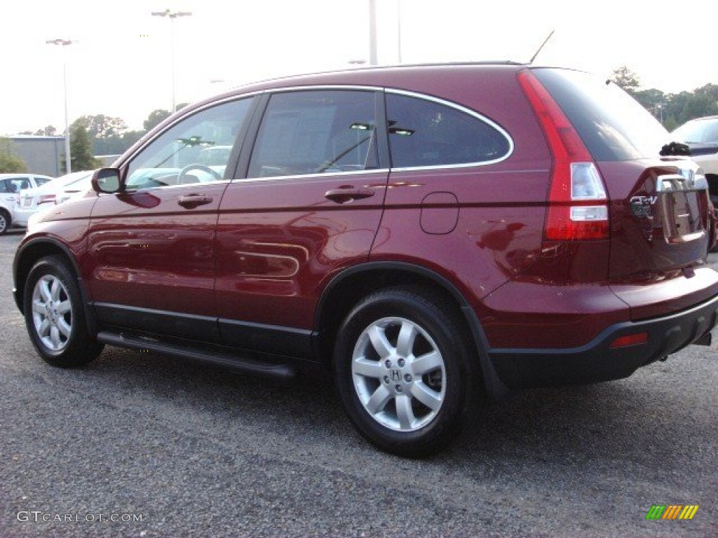 2009 CR-V EX-L - Tango Red Pearl / Gray photo #3